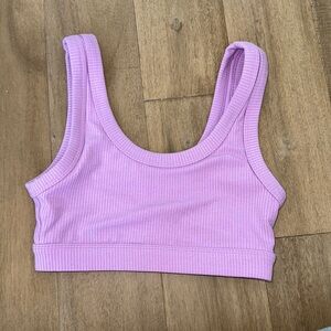 ALO Yoga Purple Sports Bra
